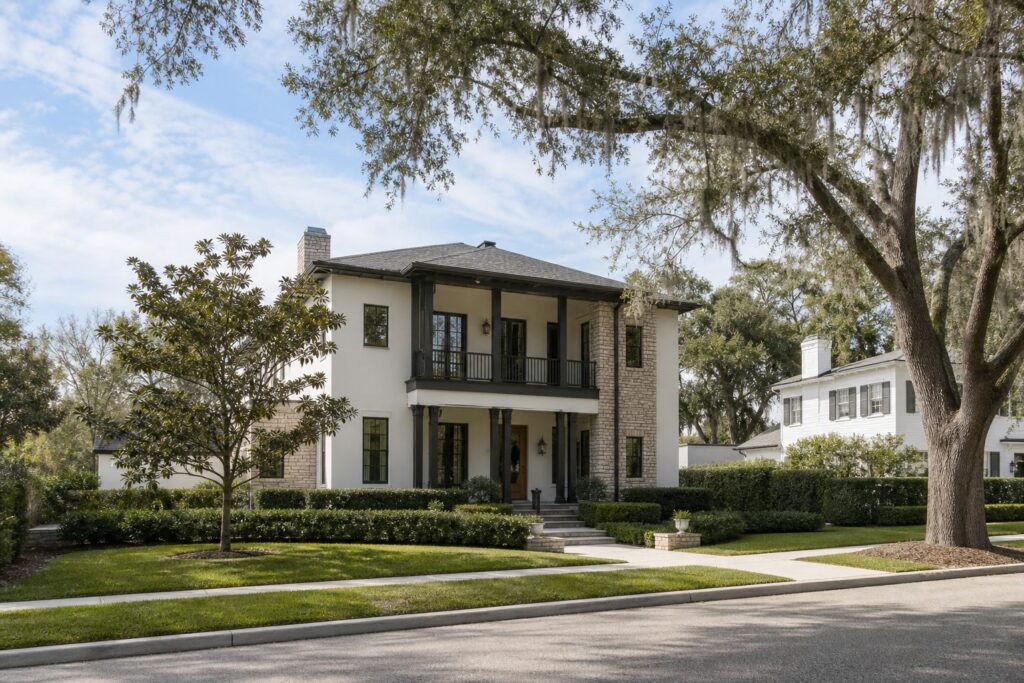 Winter Park neighborhood with well-kept homes and quiet residential streets, an established residential neighborhood